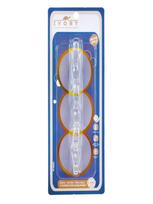 IVORY AKRİLİK YAPIŞKANLI ASKI 3 LÜ IVO-ASK337