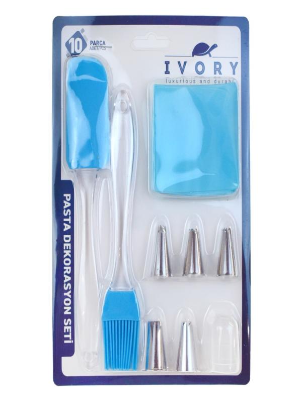 IVORY PASTA DEKORASYON SET 10 PRÇ IVO-PST295