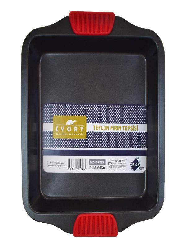 IVORY TEFLON FIRIN TEPSİSİ 28*25 CM IVO-EKK22