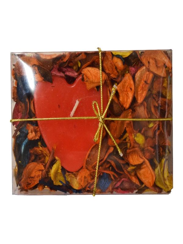 KALPLİ MUM TEKLİ YAPRAKLI X-652