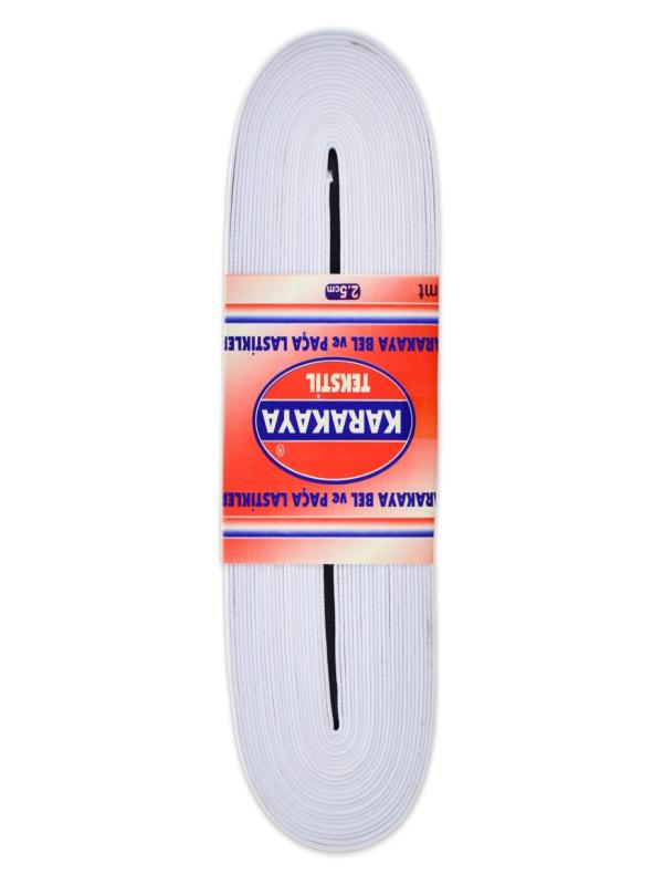 KARAKAYA GROGREN 2,5 CM BEL PAÇA LASTİK 10 MT