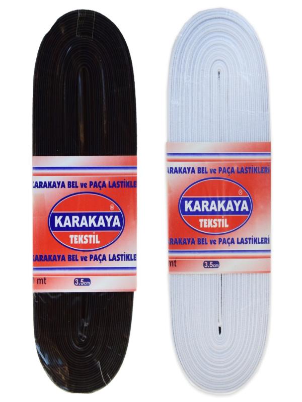 KARAKAYA GROGREN 3,5 CM BEL PAÇA LASTİK 10 MT