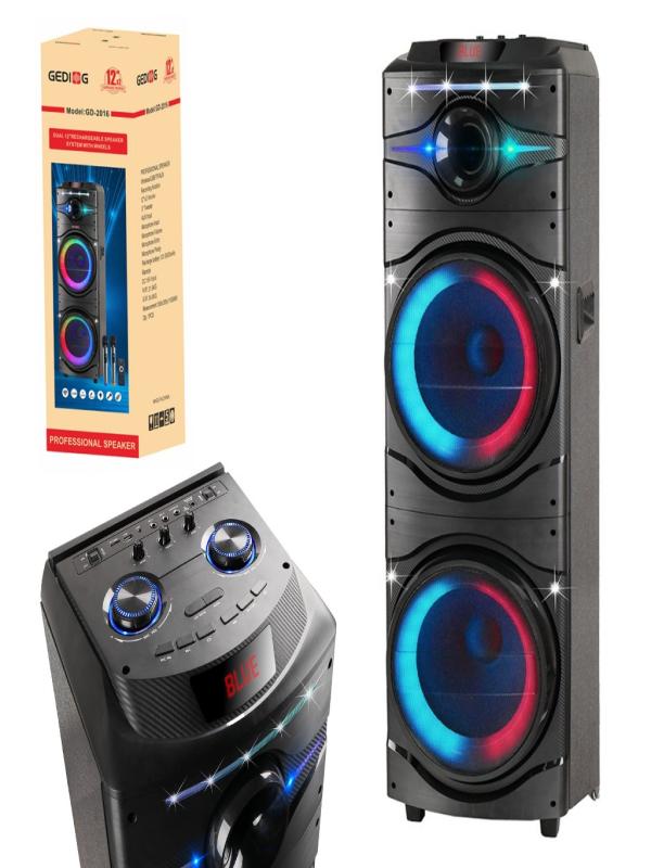 KARAOKE SD USB RGB SPEAKER GD-2016 PL-4617