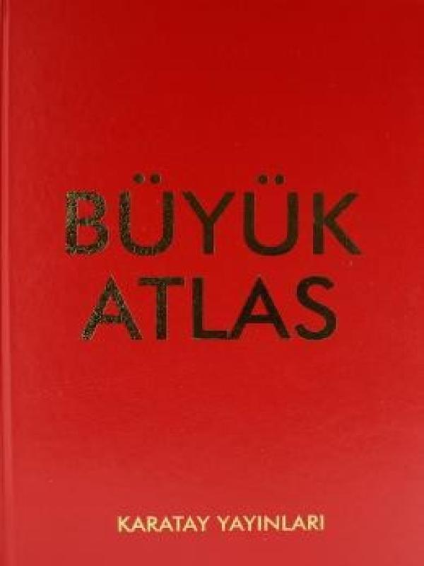 KARATAY BÜYÜK ATLAS CİLTLİ KIRMIZI