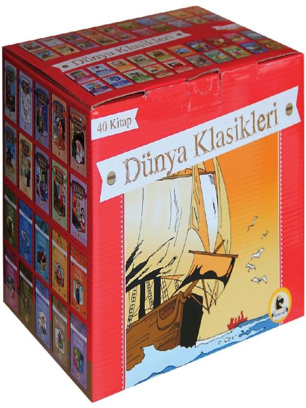 KARATAY DÜNYA KLASİKLERİ 40 LI SET KIRMIZI