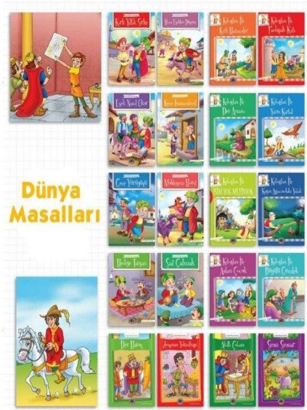 KARATAY DÜNYA MASALLARI 50 KİTAP 1.SINIF