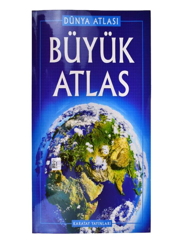 KARATAY KARTON KAPAK  BÜYÜK DÜNYA ATLASI