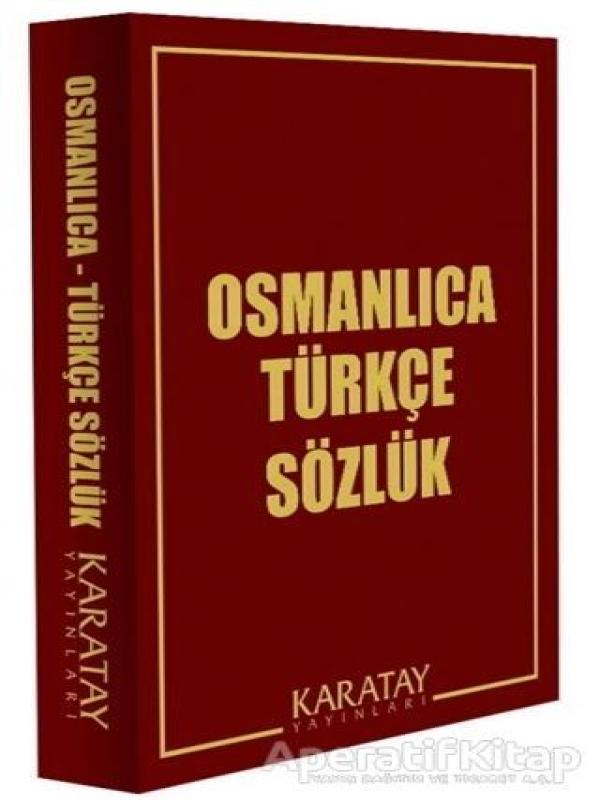 KARATAY OSMANLICA CEP SÖZLÜK
