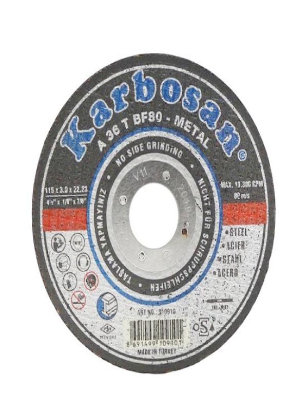 KARBOSAN METAL KESİCİ TAŞ 115*3.0*22.23 ART NO:910910