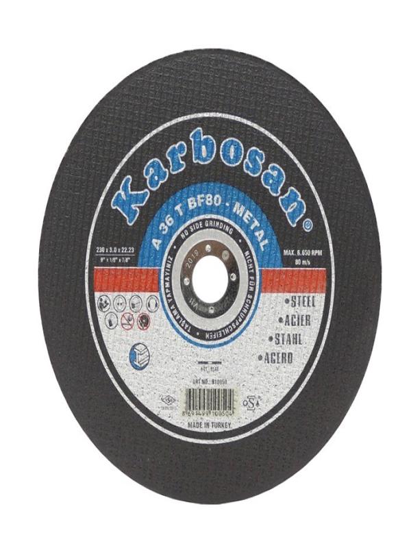 KARBOSAN METAL KESİCİ TAŞ 230*3.0*22.23 ART NO:910050