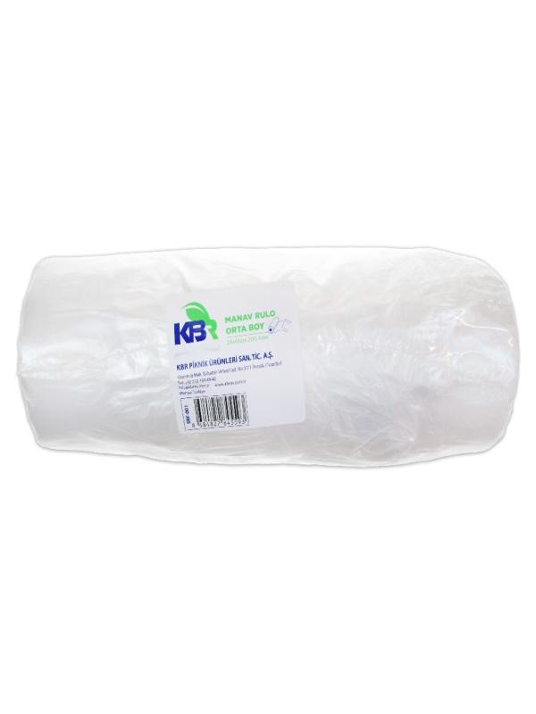 KBR MANAV ORTA BOY RULO POŞET 24*45 CM 200 LÜ SRF-001