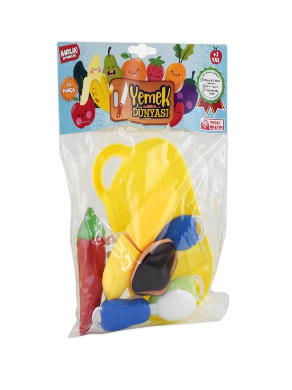 KESİLEBİLEN MEYVE/SEBZE 10 PARÇA URT007-PVC1A/B