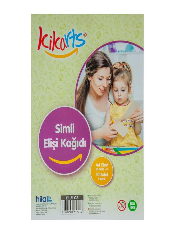KİKA SİMLİ ELİŞİ KAĞIT 10LU A4 ELS03