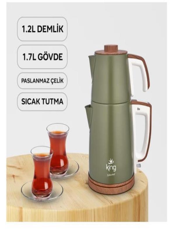 KİNG NİHAVEND ÇAY MAKİNESİ KCM336