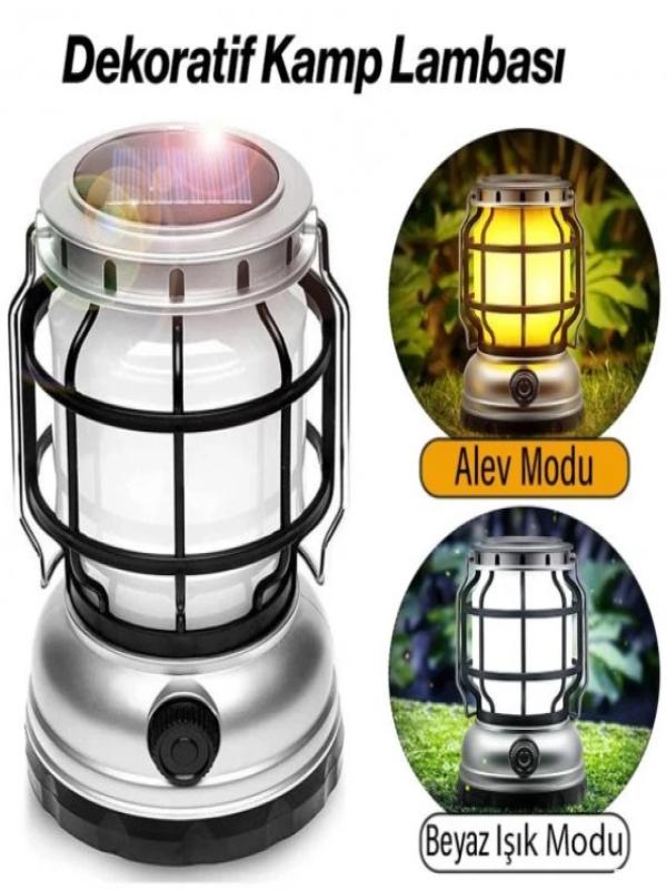 KLAUS SOLAR KAMP FENERİ 2W 1200MAH KE47721