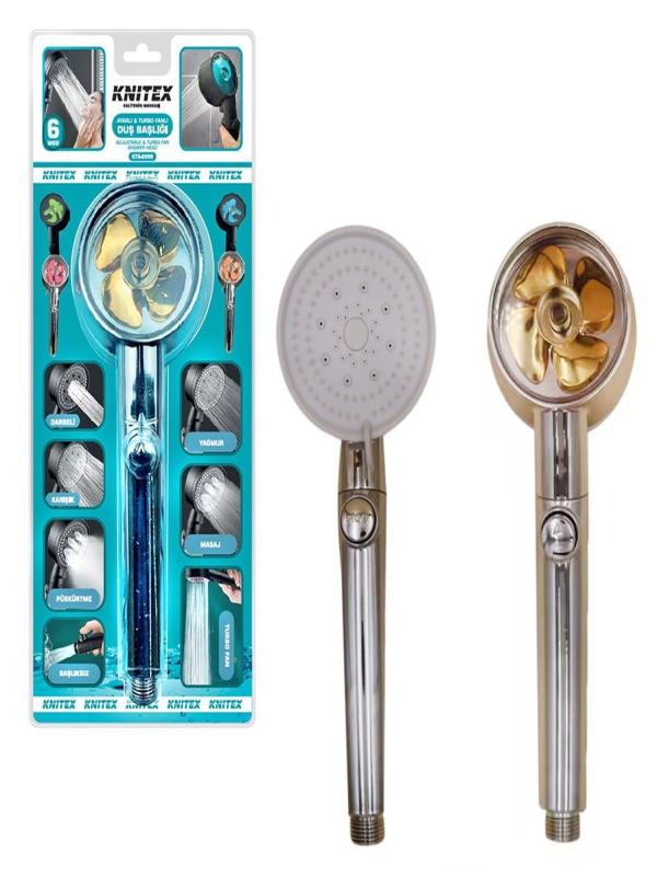 KNITEX 5-K AYARLI TURBO FANLI DUŞ BAŞLIK KTX-2999