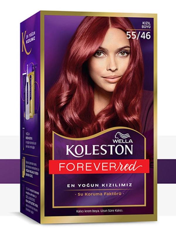 KOLESTON SAÇ BOYA SET 55/46 KIZIL BÜYÜ