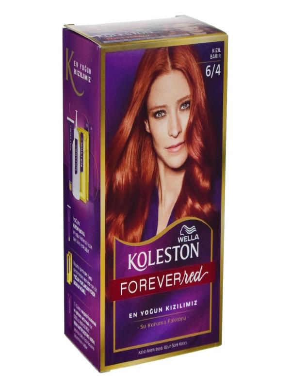 KOLESTON SAÇ BOYA SET 6/4 KIZIL BAKIR