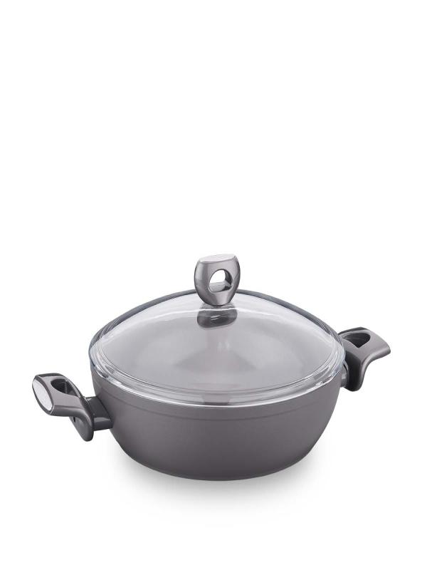 KORKMAZ NORA SERAMİK KISA TENCERE 26*6,3 CM A3934