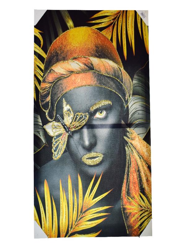 KRD SİMLİ KIZ BEZ TABLO 64*94 2220