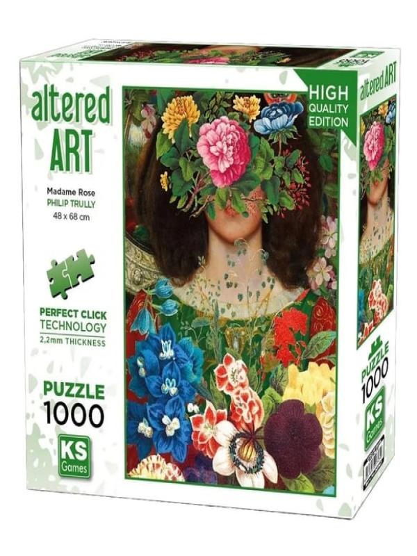 KS PUZZLE 1000 MADAME ROSE 20747