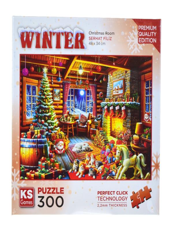 KS PUZZLE 300 CHRİSTMAS ROOM 19251