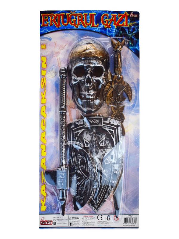 KS-872 VAKUMLU MASKELİ BALTALI KILIÇ SET