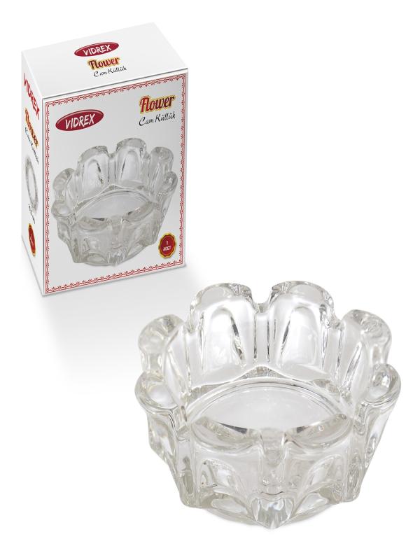 KÜLLÜK FLOWER CAM RENKLİ 10,5 CM G-1025