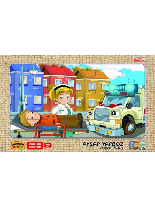 KUMTOYS YAPBOZ KÜÇÜK BOY 24*34 cm 20 PARÇ KM5330