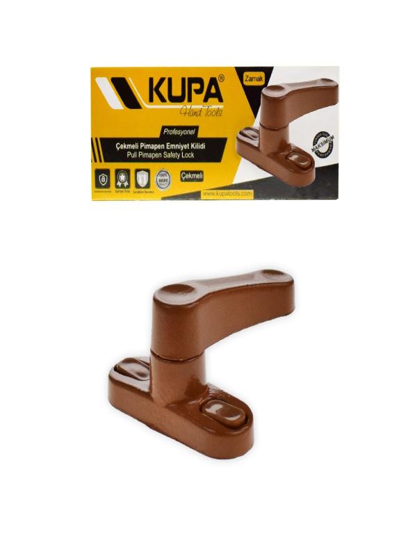 KUPA EMNİYET KİLİDİ ÇEKMELİ KAHVE KUP8166