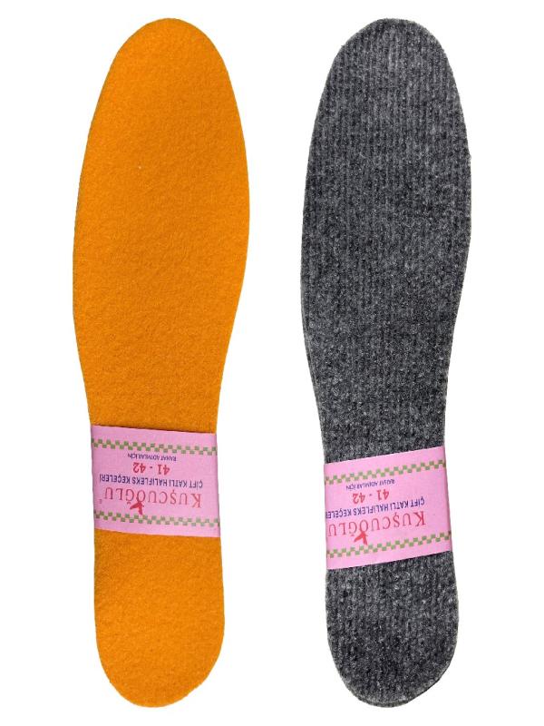 KUŞÇUOĞLU YAZLIK AYAKKABI KEÇESİ RENKLİ