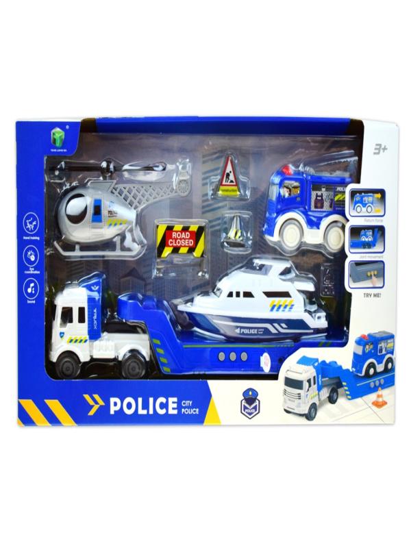 KUTULU 4-ARAÇLI TAŞIYICI TIR SETİ 2630-3/2629A-5