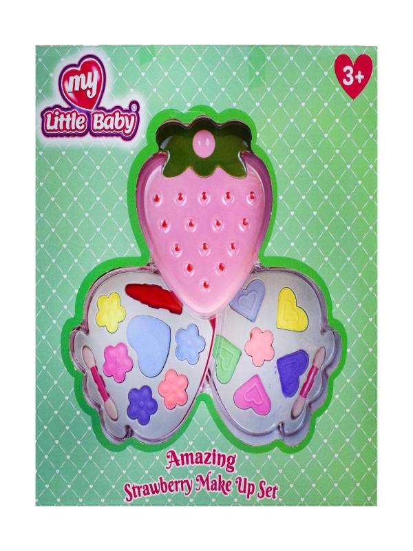 KUTULU İKİLİ ÇİLEK MAKYAJ SETİ PEMBE 05005