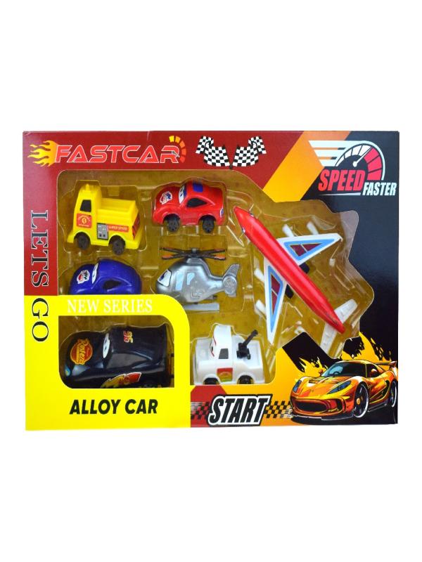 KUTULU PLASTİK OYUNCAK ARABA SET 2051