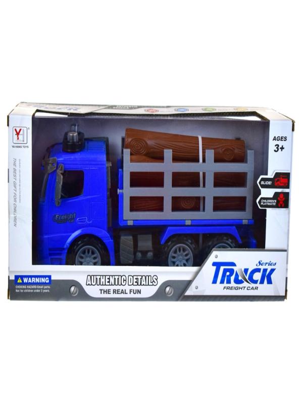 KUTULU SESLİ IŞIKLI SÜRTMELİ  ODUN TAŞIYAN KAMYON 98-619A