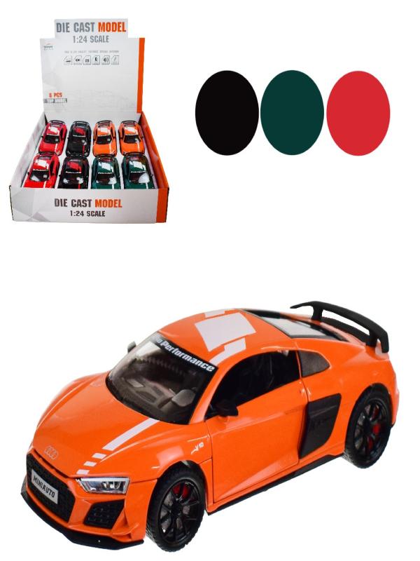 KZL METAL ÇEK BIRAK 1:24 SESLİ IŞIKLI ARABA DC24272