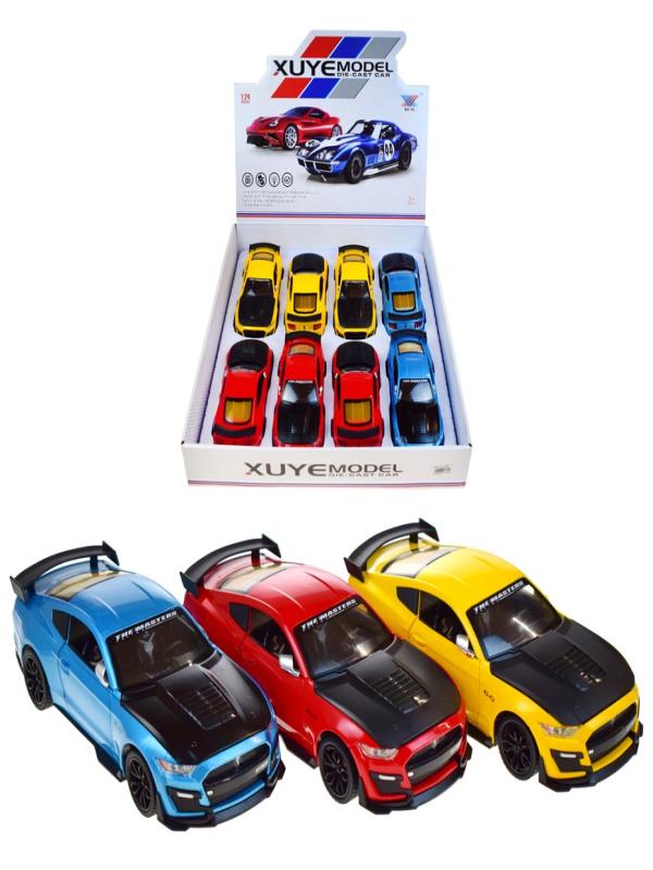 KZL-K240B1 ÇEK BIRAK 1:24 IŞIK+MÜZİK FORD MUSTANG