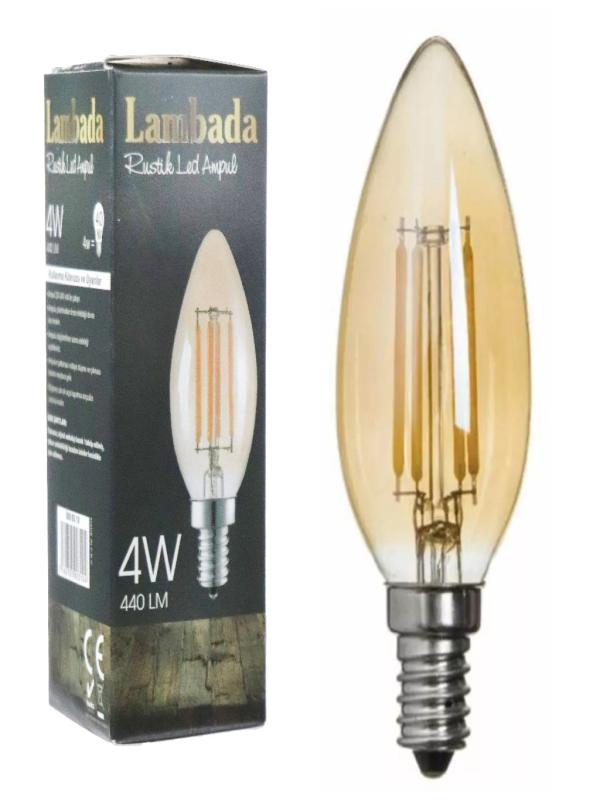 LAMBADA 4W LED AMPUL MUM GÜNIŞIĞI 0310