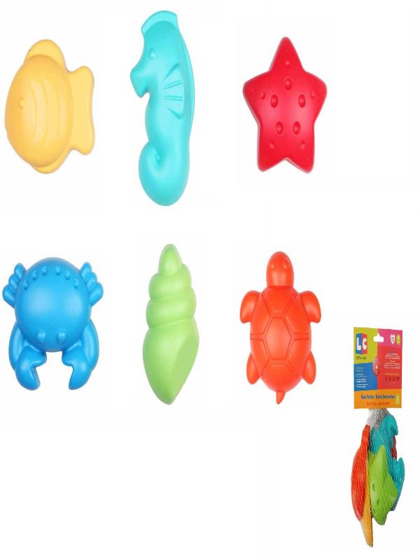 LC KUM KALIBI 6LI DENİZ HAYVANLARI LC-30870