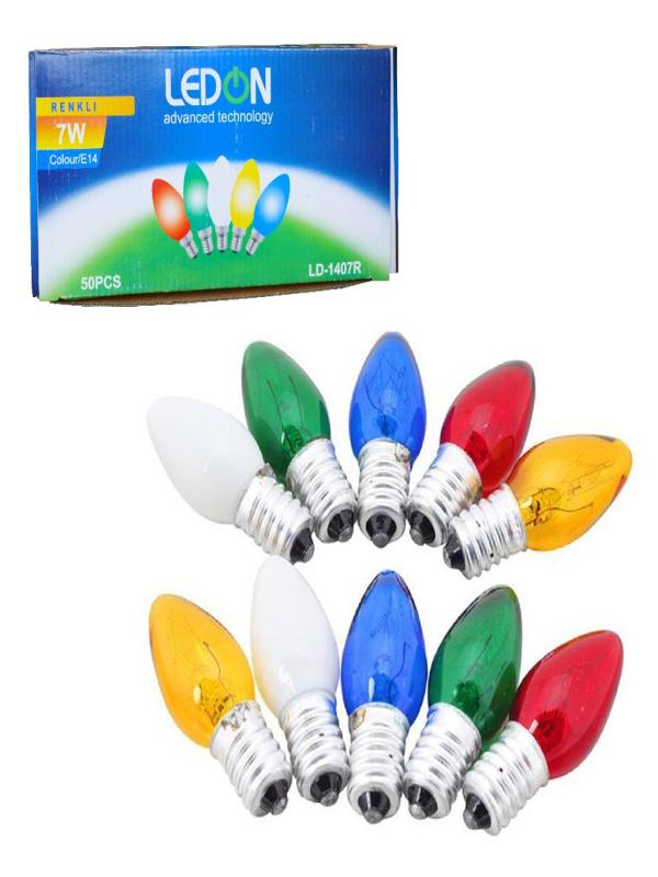 LEDON GECE AMPUL RENKLİ LD-1407R