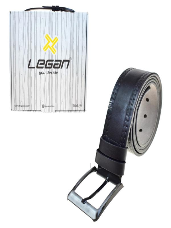 LEGAN 4,5 CM BASKILI DERİ KEMER 7102
