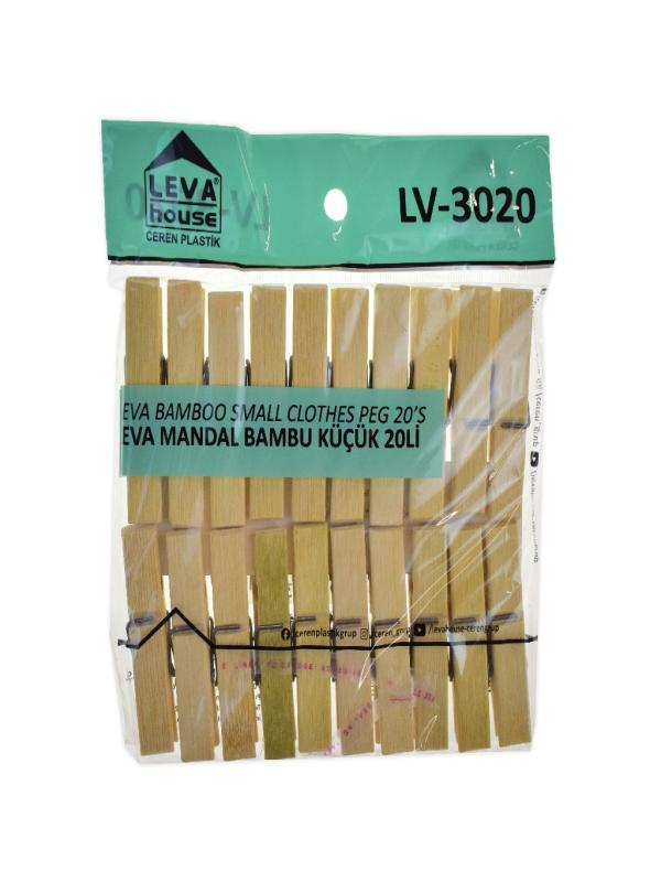 LEVA BAMBU MANDAL KÜÇÜK 20 Lİ LV-3020