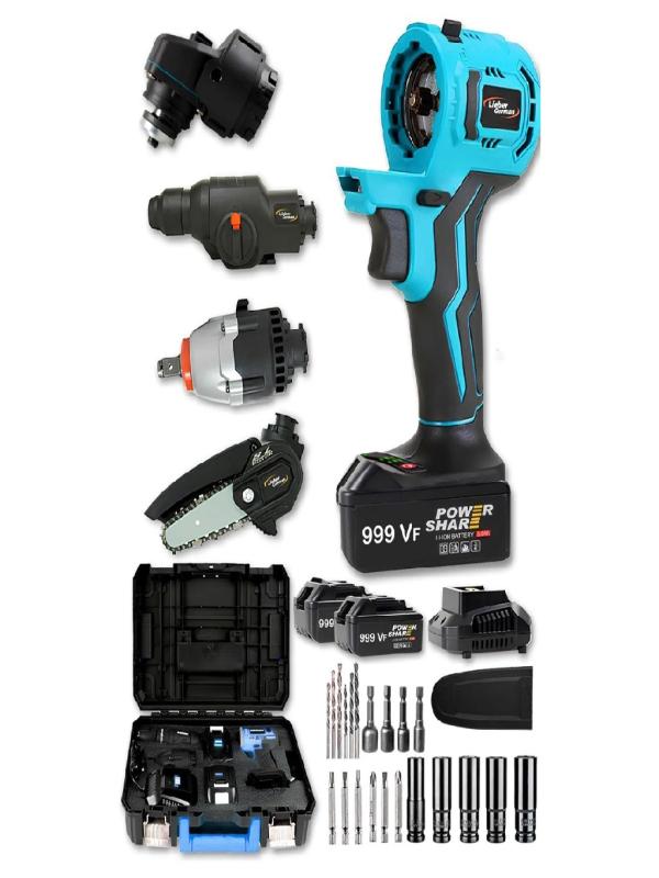 LİEBER GERMAN 4 KAFALI TAK ÇIKAR ŞARJLI SET