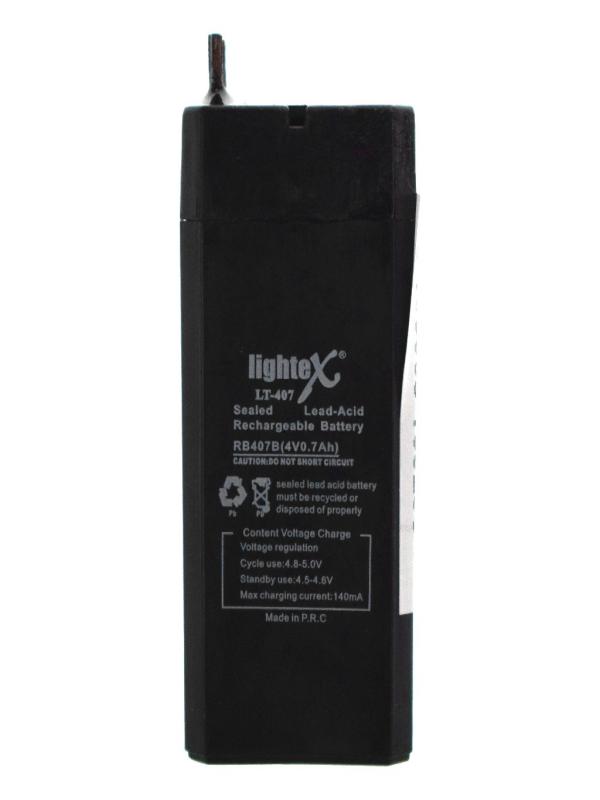 LİGHTEX 4V 0.7AH KURU AKÜ LT-407