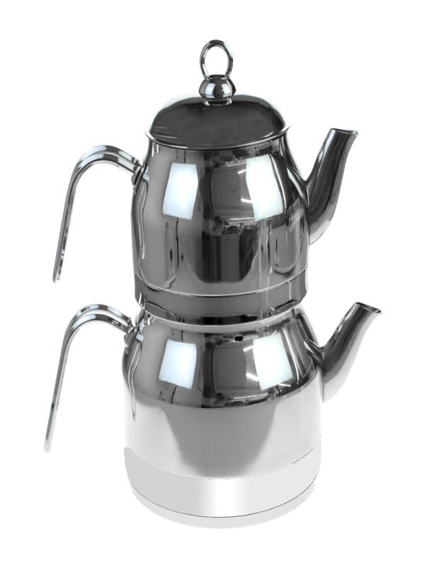 LİNES AYPERİ ÇELİK ÇAYDANLIK MEGA BOY METAL KULP NO:10 L-3044