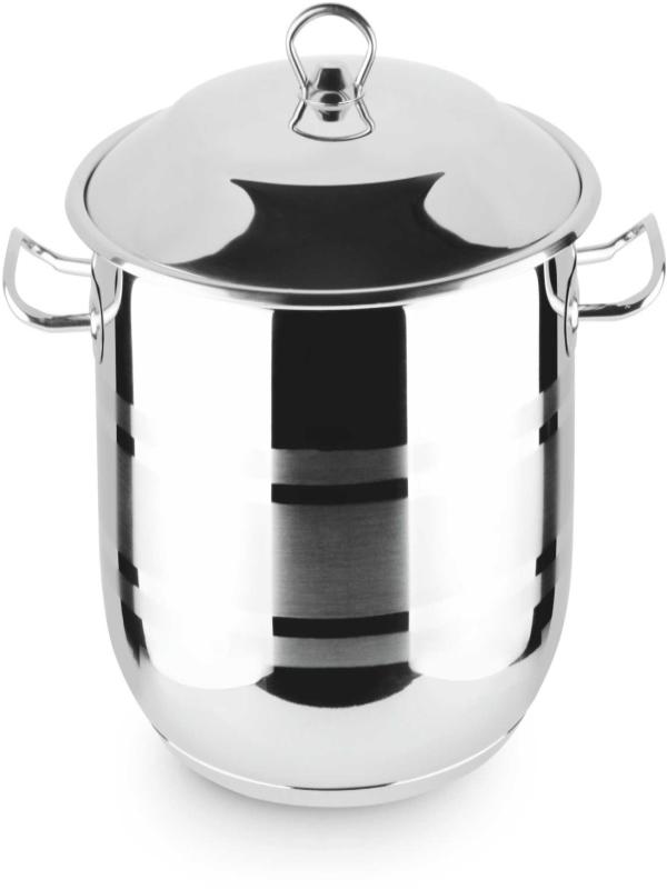 LİNES DİK DERİN TENCERE GÜMÜŞ KULP NO:20