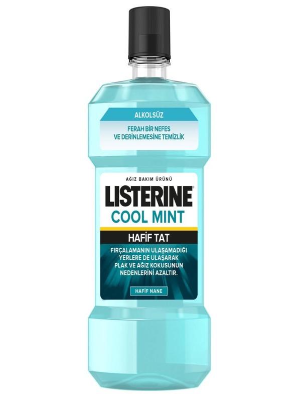 LISTERINE AĞIZ GARGARASI 250ML COOLMİNT NANE HAFİF TAT