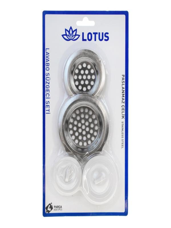 LOTUS 4 PARÇA LAVABO SÜZGEÇ SET LTS-SZG107