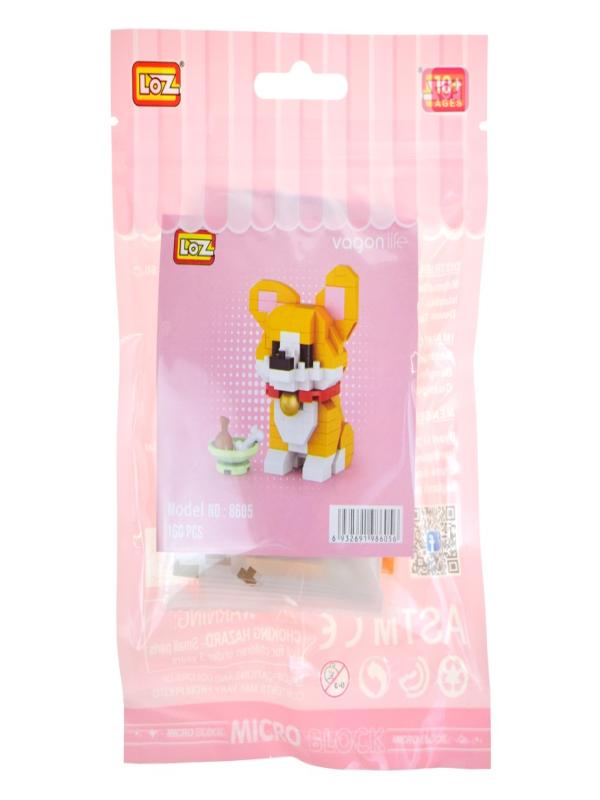 LOZ CORGİ KÖPEK 160 PRÇ. BLOCK OYUNCAK MİNİ POŞET 8605