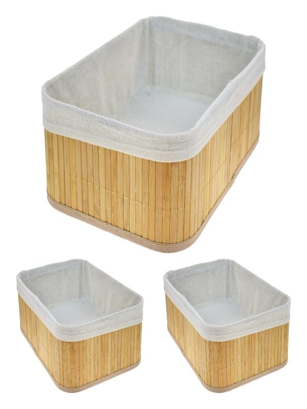 LUCA MİA BAGGY BAMBOO SEPET 3 LÜ LM-6014